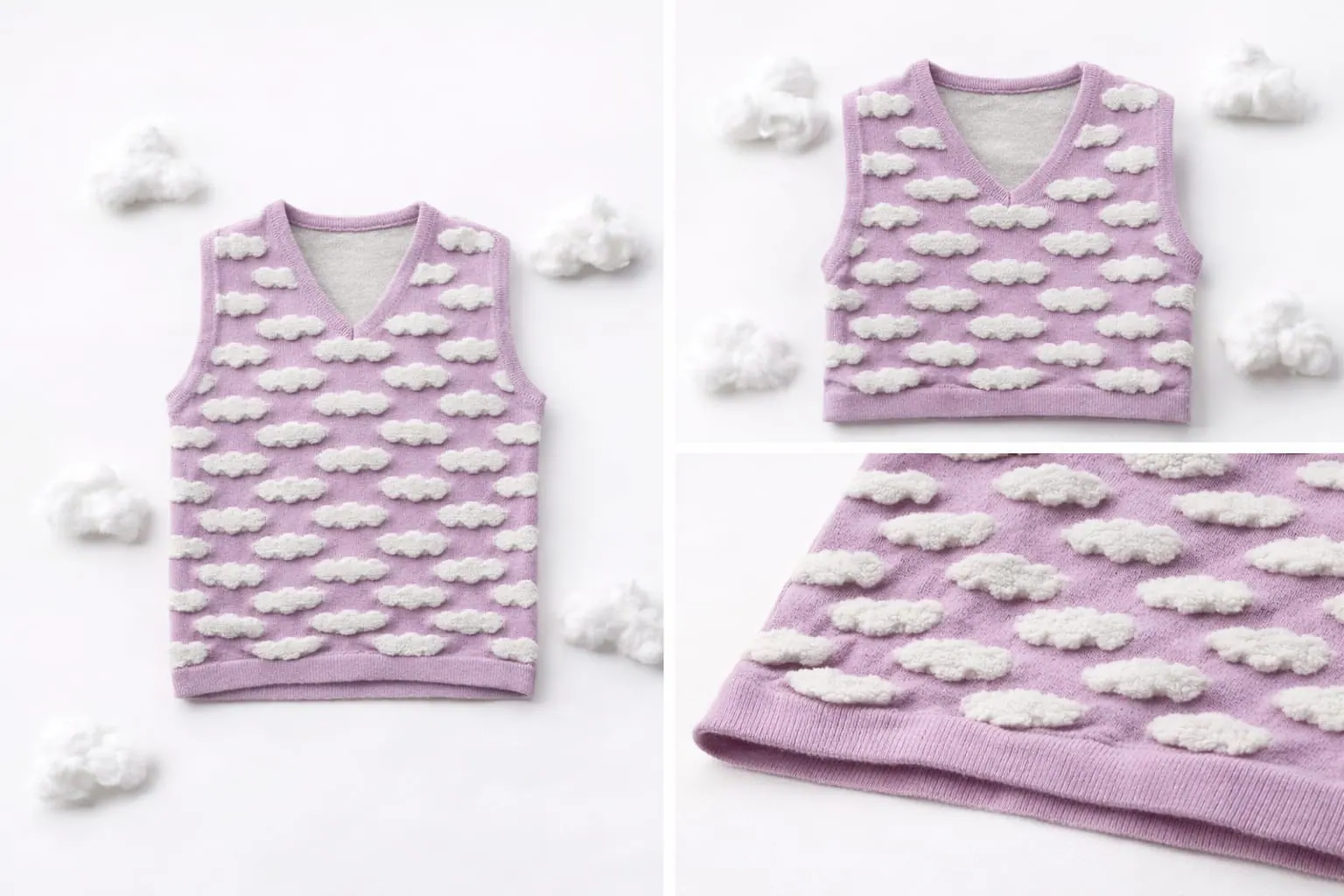Silver Grey Soft Rib Cotton Pullover